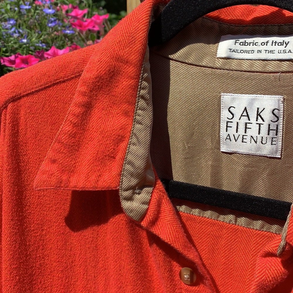 Saks Fifth Ave Flannel